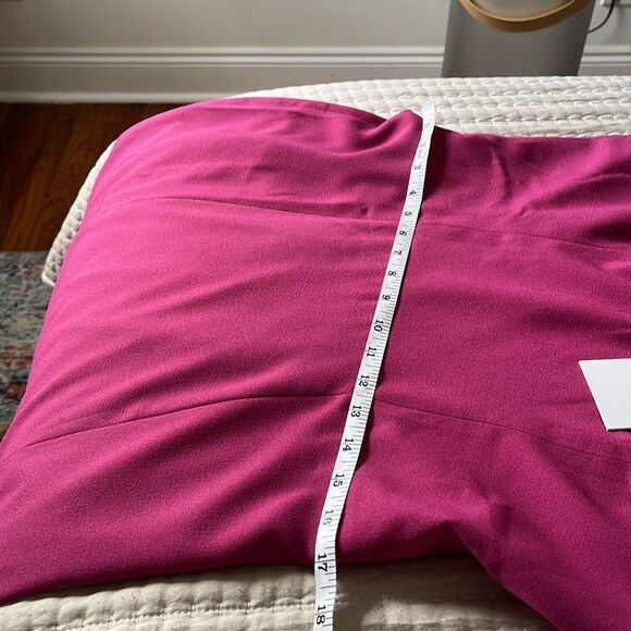 Dress the Population Monroe Dress Womens Size XL Fuchsia Pink Maxi Slit Gown - Picture 7 of 8